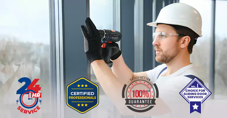 Sliding Glass Door Pin Lock Installation in Miami Beach