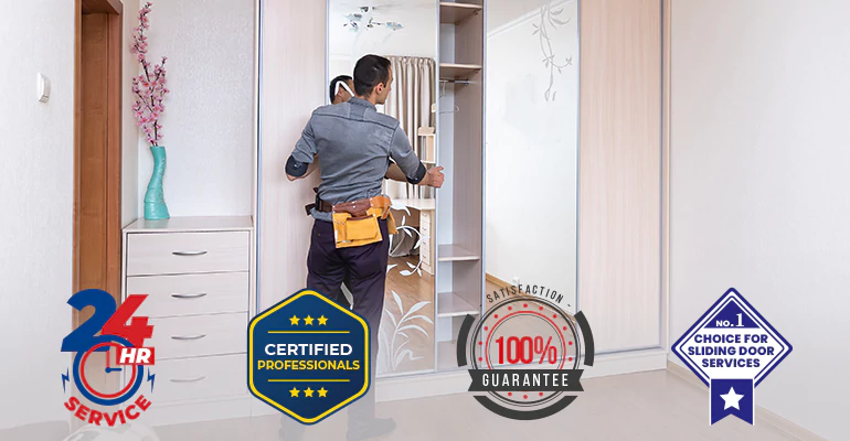 Sliding Closet Door Installation in Miami Beach, FL