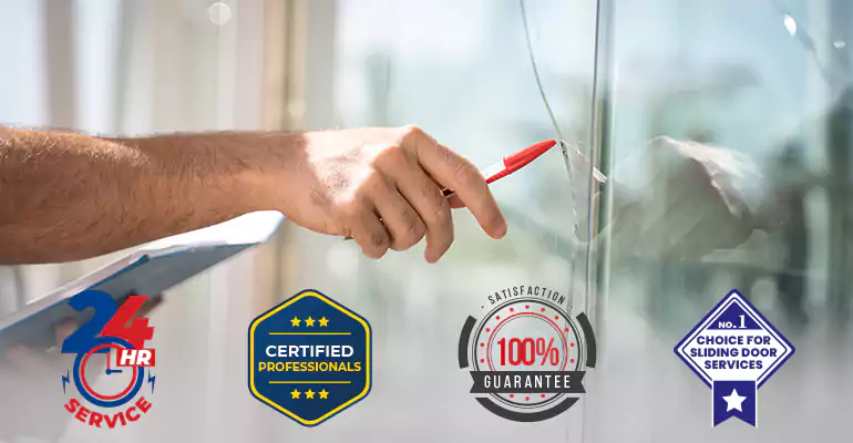 Sliding Glass Door Track Repair in Miami Beach