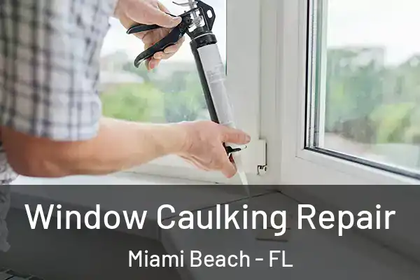  Window Caulking Repair Miami Beach - FL